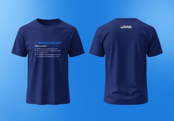 Camiseta - Imparável - Azul